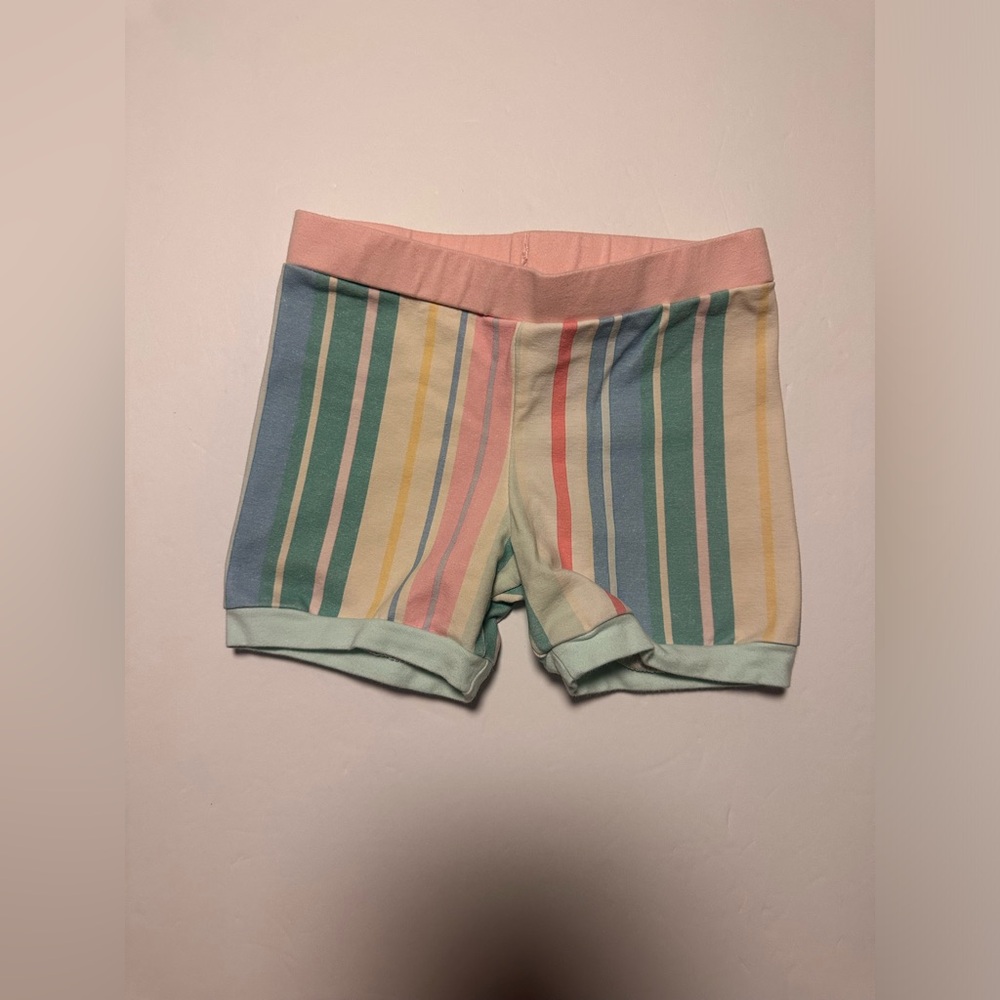 SweetHoney 4T Pastel Pink Striped Shorts